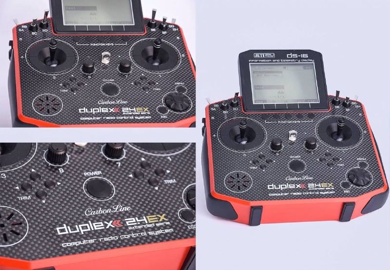 JETI DS-16 II Carbonline duplex Multimode, Red edition