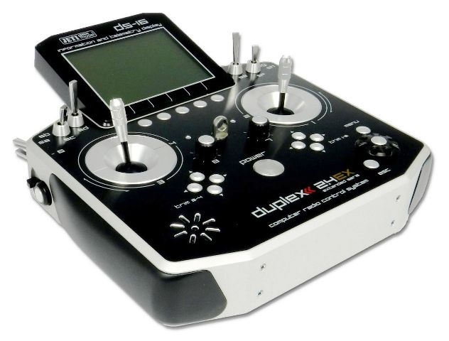 JETI DS-16 II MULTIMODE SILVER 2,4GHz duplex full telemetrie