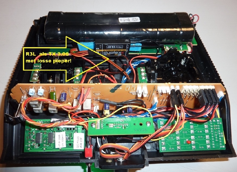 Jeti HF zendmodule Duplex EX R3L-TX 3.06  2,4GHz
