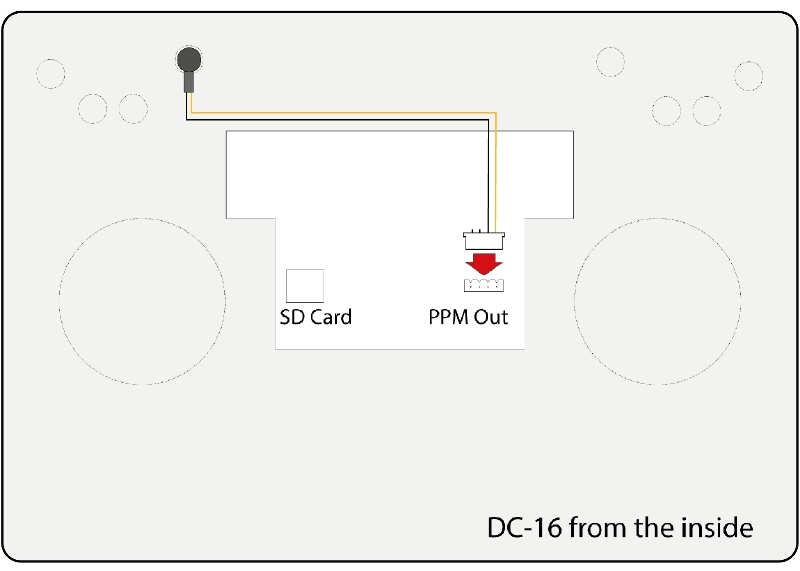 Jeti PPM DSC Socket (stereo) for Jeti Duplex DC16 Transmitter