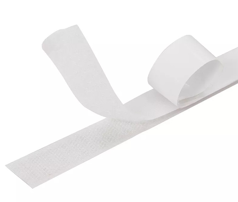 Klittenband Velcro Rol Wit - Zelfklevend - 20 mm x 5 meter