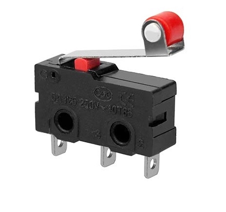 Microswitch m hevel ROL eindschakelaar wissel 250V/5 A