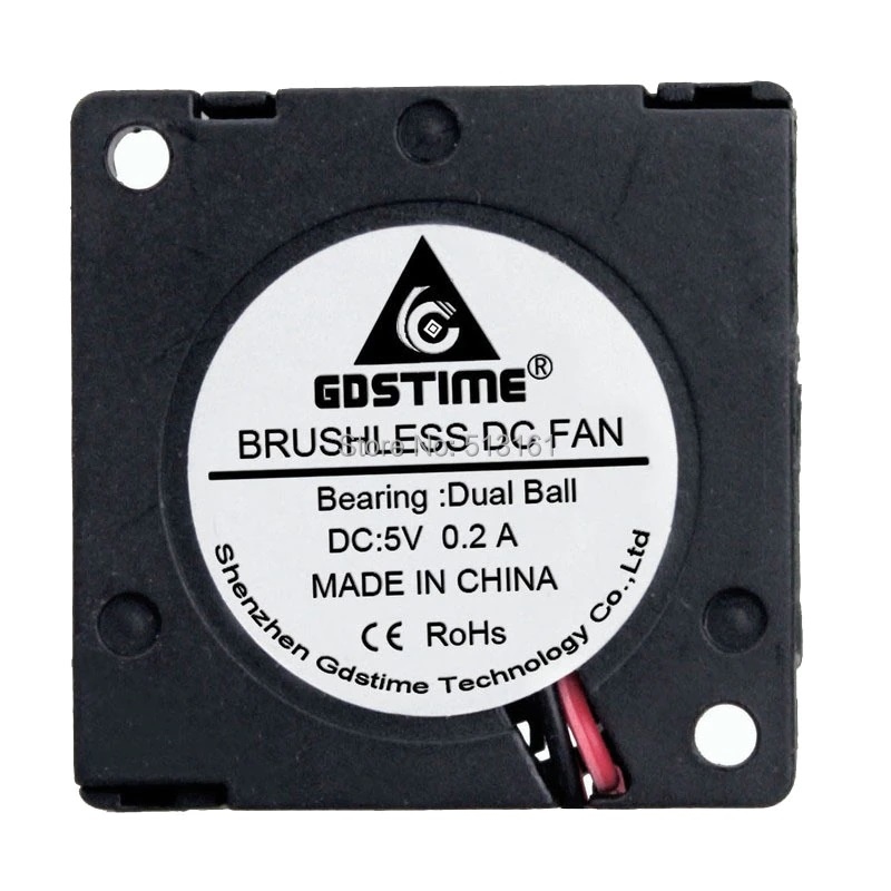 Mini DC Brushless Turbo Gebläse Lüfter 30mm 5v, 1stuks