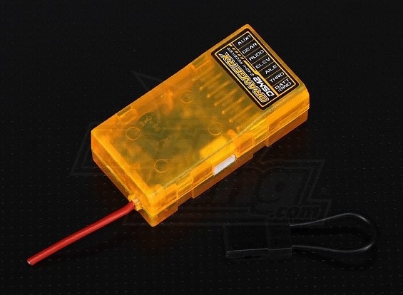 OrangeRx R610 DSM2 Compatible 6Ch 2.4GHz Receiver