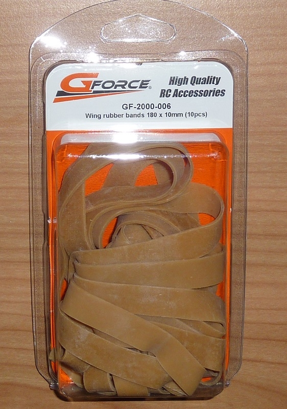 Revtec GF-2000-006  Vleugel elastieken - 180 x 10mm - 10 st