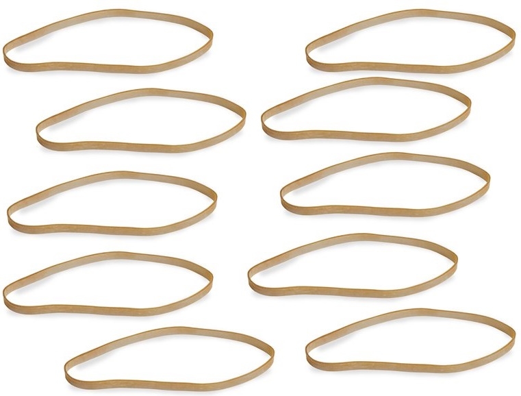 Revtec GF-2000-006  Vleugel elastieken - 180 x 10mm - 10 st