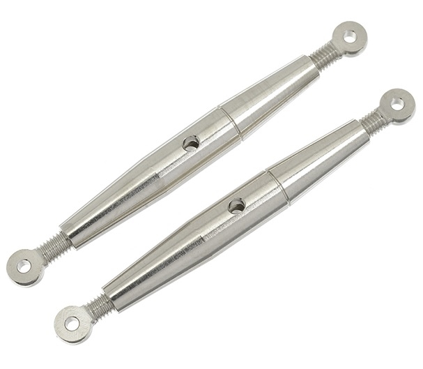 Revtec GF-2105-003 Draadspanner M3 Messing/Nikkel  2st