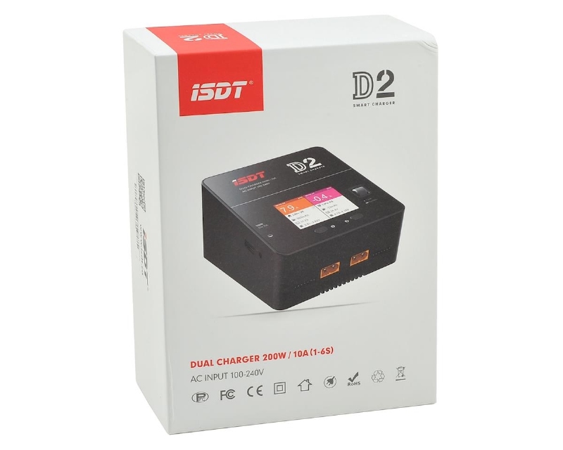 Robbe ISDT D2 DUO 1-6S 200W 2x10A Dual Port , 240V