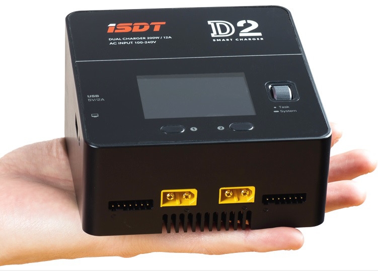 Robbe ISDT D2 DUO 1-6S 200W 2x10A Dual Port , 240V