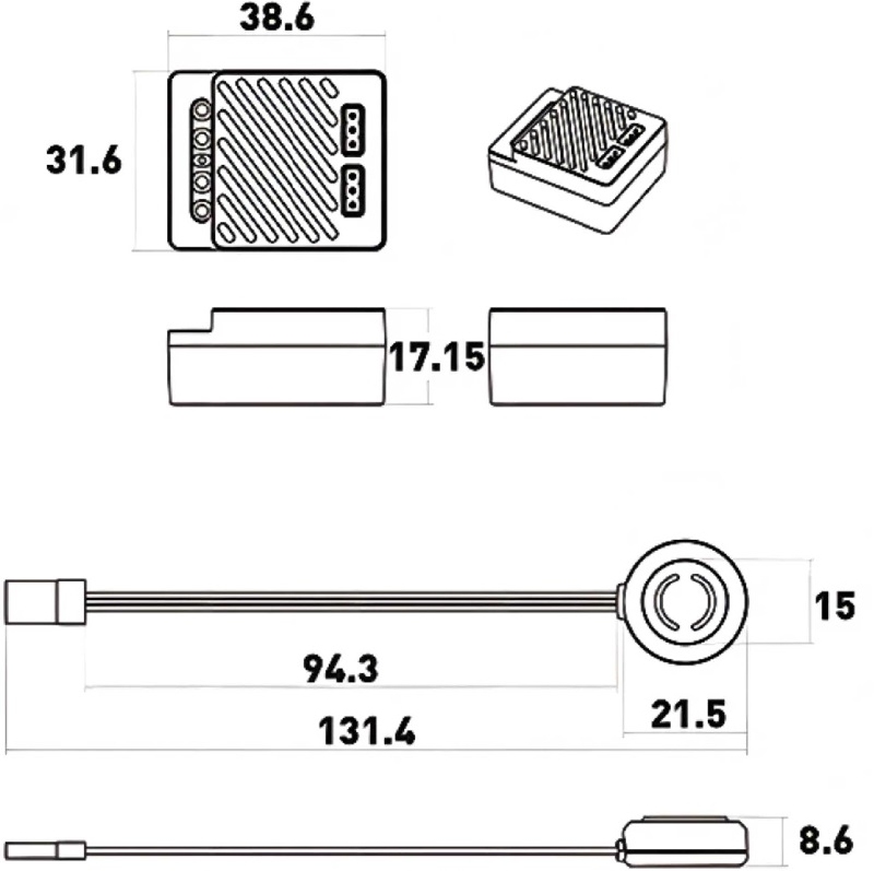 Robbe ISDT ESC90 (180)A 2-3S Brushed waterdicht
