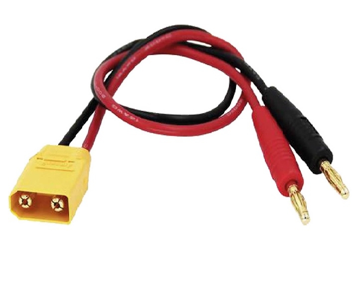 Robbe laadkabel XT90 siliconen 30cm 14 AWG  20AMP