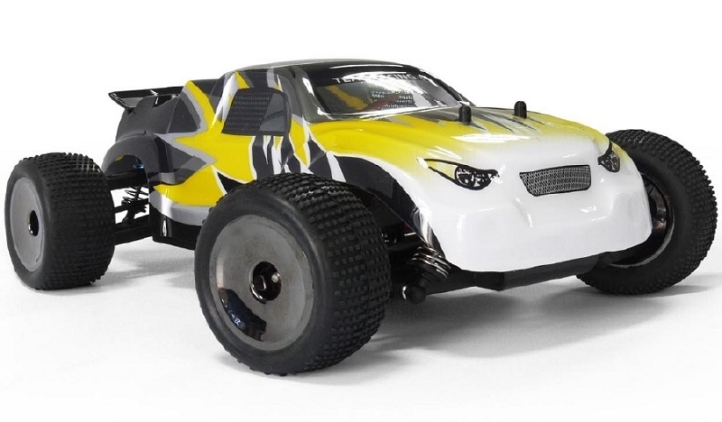 Robbe MINI RAVE 1/18 PAINTED BODY YELLOW,20440062