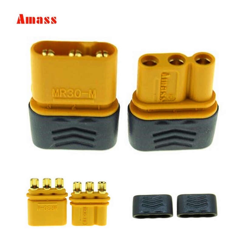 Robbe MR30 3 polige Connectors 3x FEMALE 40050