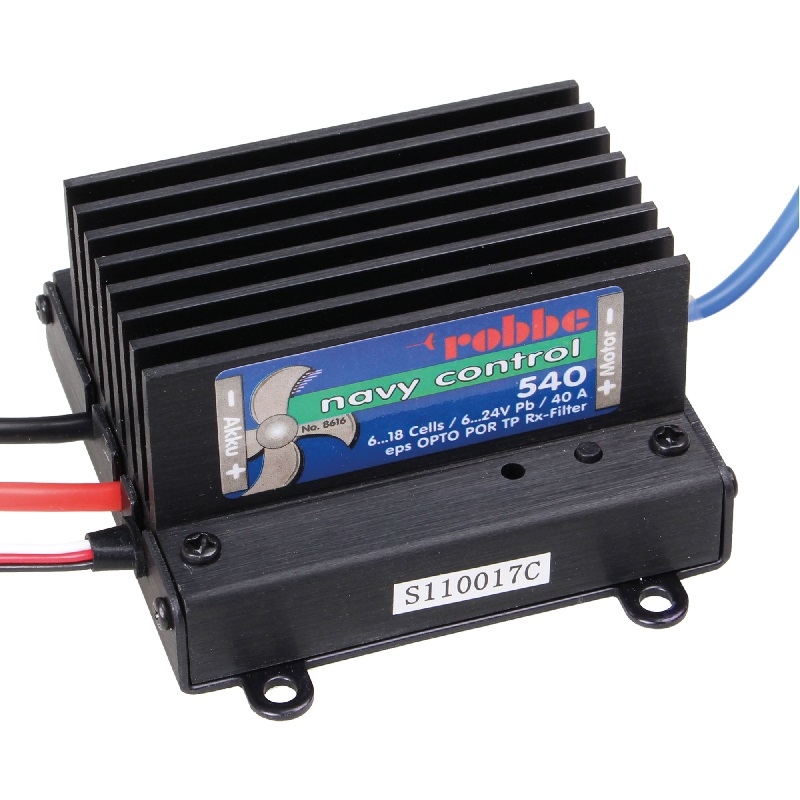 Robbe NAVY CONTROL 540 R 7,224V 40Amp nr. 8616 Pakket