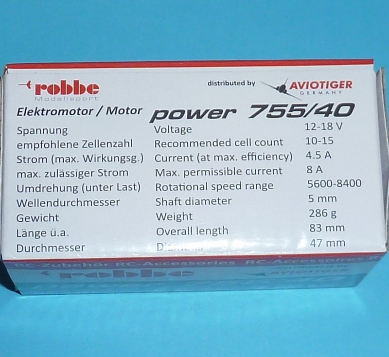 Robbe Power 755/40 12V  Boot & Truck nr 4491