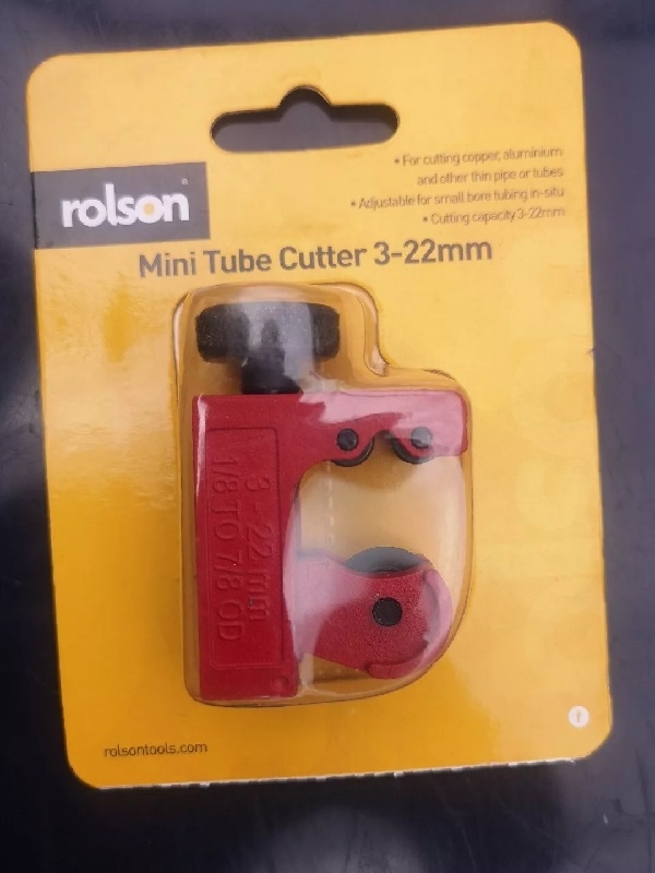 Rolson 22410 Mini Tube Cutter 3 - 22mm