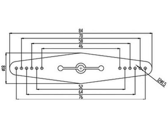 Savöx SH-80 Servo Hevel SET ALU Double 76mm, single 38mm