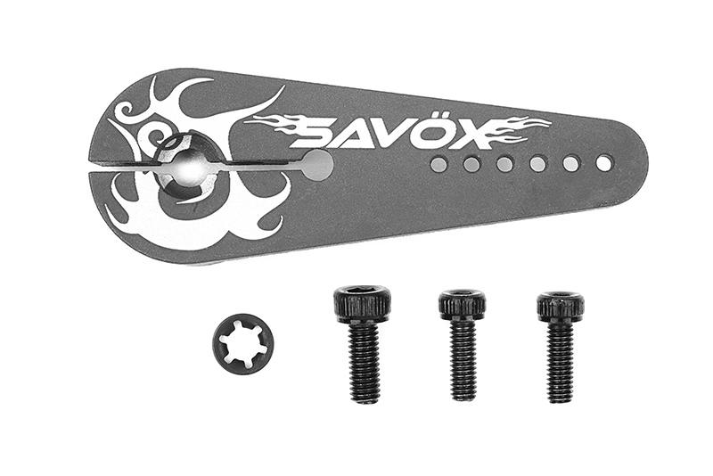 Savöx SH-80 Servo Hevel SET ALU Double 76mm, single 38mm
