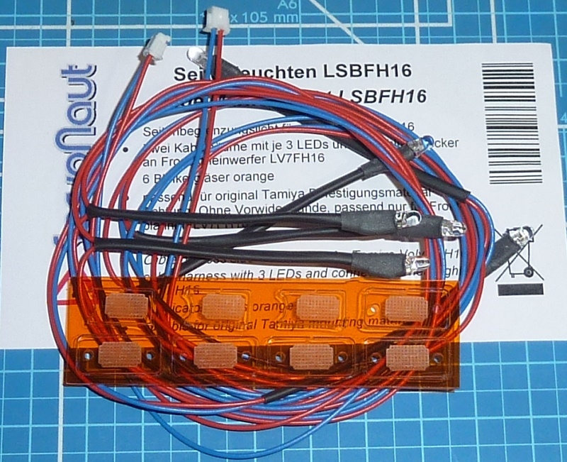 Servonaut LSBFH16 Volvo  7-12V Zijmarkering orange L+R
