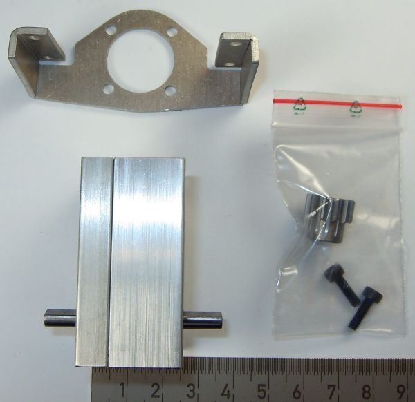 Servonaut VTG gearbox voor 4WD voor GM32 motoren
