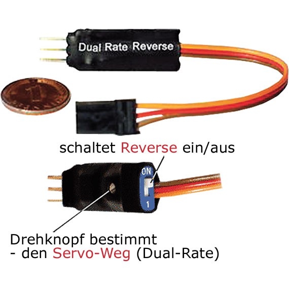 Simprop Servo SUB-TRIM / BOOSTER modul nr. 0110817