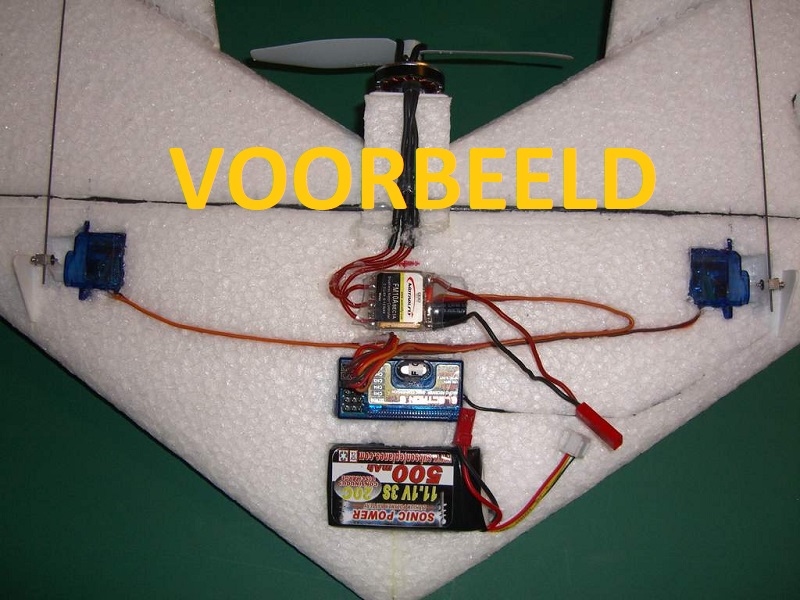 Swift Mini MS Composit Retro Rode EPP vleugel MS-25000.03
