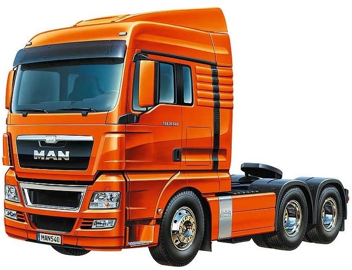 TAMIYA 56325 1/14 MAN  TGX 26.540 XLX 6x4 Euro 5 Model 2013