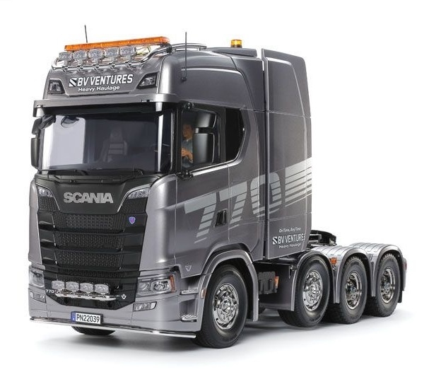 TAMIYA 56371 Scania Next Gen S770 V8 SLT  8x4 truck 1/14
