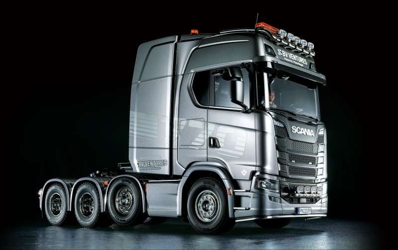 TAMIYA 56371 Scania Next Gen S770 V8 SLT  8x4 truck 1/14