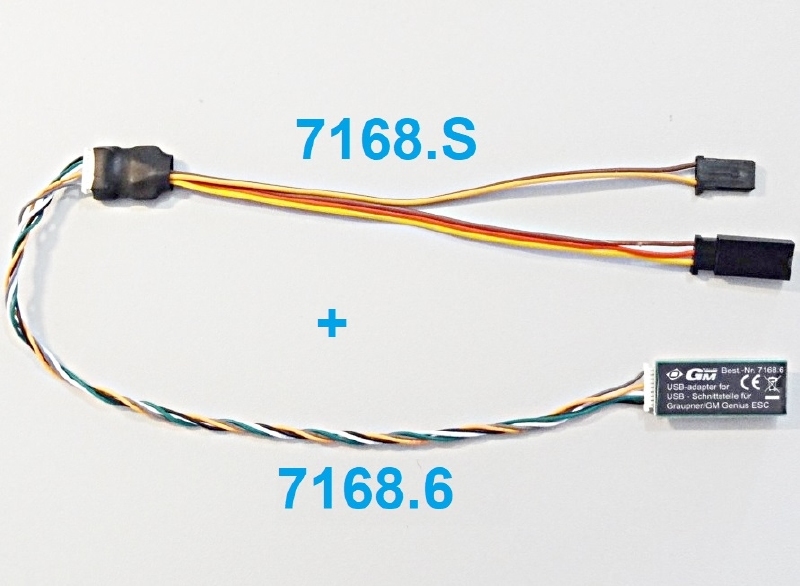 USB Interface cable HOTT Telemetry +GM Genius 7168.6