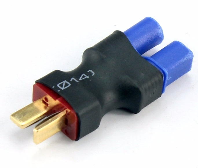 Verloopstekker Kurz adapter EC3 Female -Dean T male 82067
