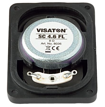 Visaton 8036 Fullrange Speaker SC 4.6 FL 8Ohm 5W