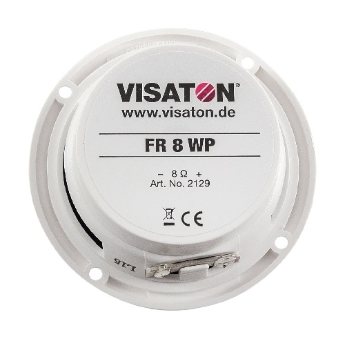 Visaton FR8WP 8 Ohm 25Watt wit nr 2129