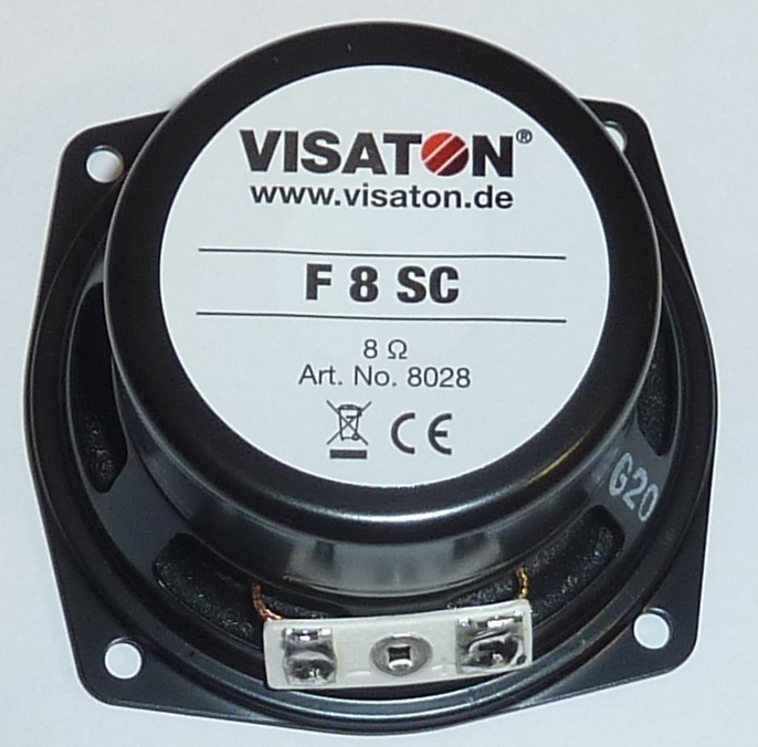 Visaton HIFI Full-Range F8SC-8 Ohm 30W  nr 8028