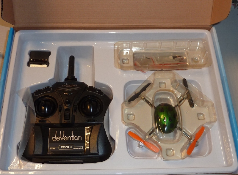 Walkera QR micro Drone Ladybird V2 Ultra RTF