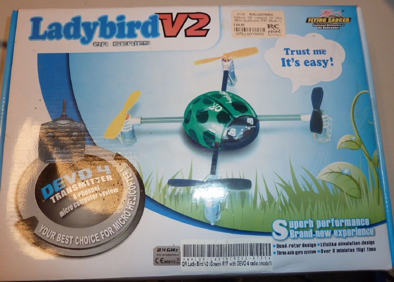 Walkera QR micro Drone Ladybird V2 Ultra RTF