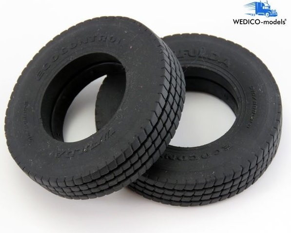 Wedico 448-w Standard tyres "Fulda-Ecocontrol 20mm 2stuks