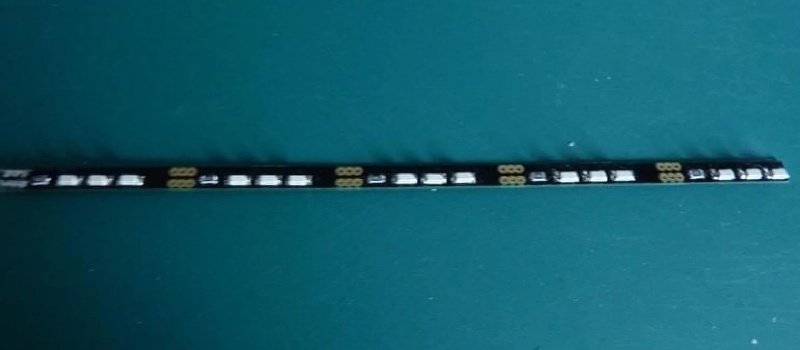 Wetronic Led Strip Contour Verlichting ORANGE 5x3leds 7-12V