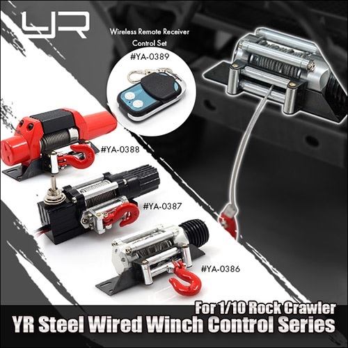 Yeah Racing 1/10 Wireless Remote Receiver Winch Control Set