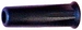 Bananenkoppeling / bus GOLD 4mm Zwart 71631