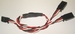 Y-KABEL Robbe Futaba gedrilt 3x0,25mm2 lengte 30cm