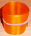 Krimpkous PVC Accupack 2:1 95mm plat rond 60mm ORANGE 0,2M