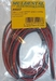 Silicone draad ROOD/ZWART 1,0mm2 4meter nr. 55023