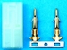 Mini TAMIYA-GOLD MALE bus .CONNECTOR. nr 71324