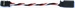 Servo verlengkabel 100cm FUTABA 3x0,25mm2 Gedrilt 58268