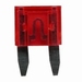 Mini  Zekering Steek Auto doorzichtig 10A ROOD 7,5mm