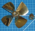 4 Blad afgetopte schroef 60mm M5 149 serie