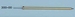 Schroefas voor Kleine boten 140-180mm M2 nr. 300-00