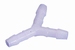 Graupner slang aansluiting Y-stuk 3 x4mm Nr. 562.4