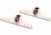 Graupner Stuurhevel 4mm assen 51mm Pack 2 stuks nr. 141
